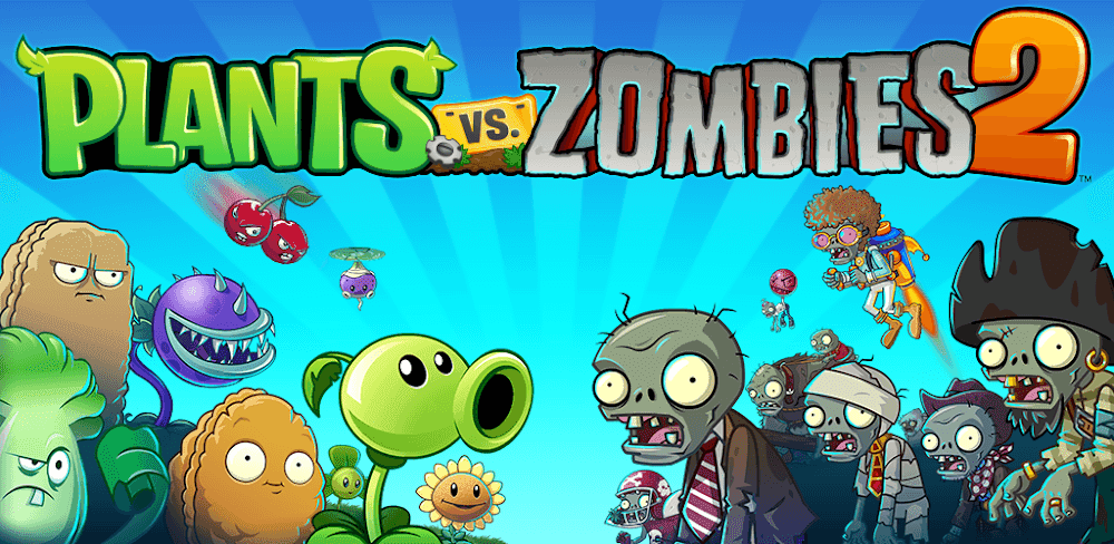 Plants vs Zombies 2 (MOD, Unlimited Coins/Gems/Suns) v10.8.1, NEW UPDATE