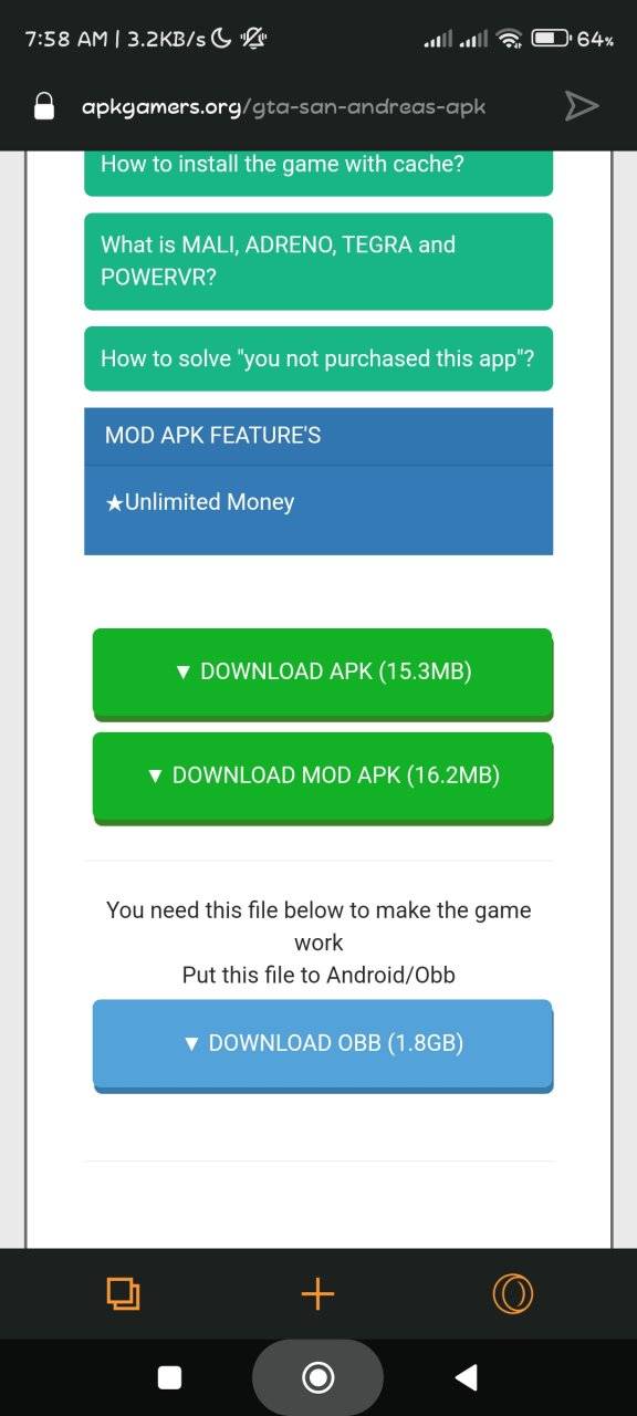 Download GTA San Andreas Apk Mod v2.11.32 Versão 2023