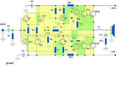 500W Power Amplifier Circuit.jpg