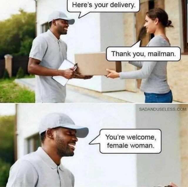 hat-heres-delivery-thank-mailman-sadanduselesscom-welcome-female-woman.jpeg