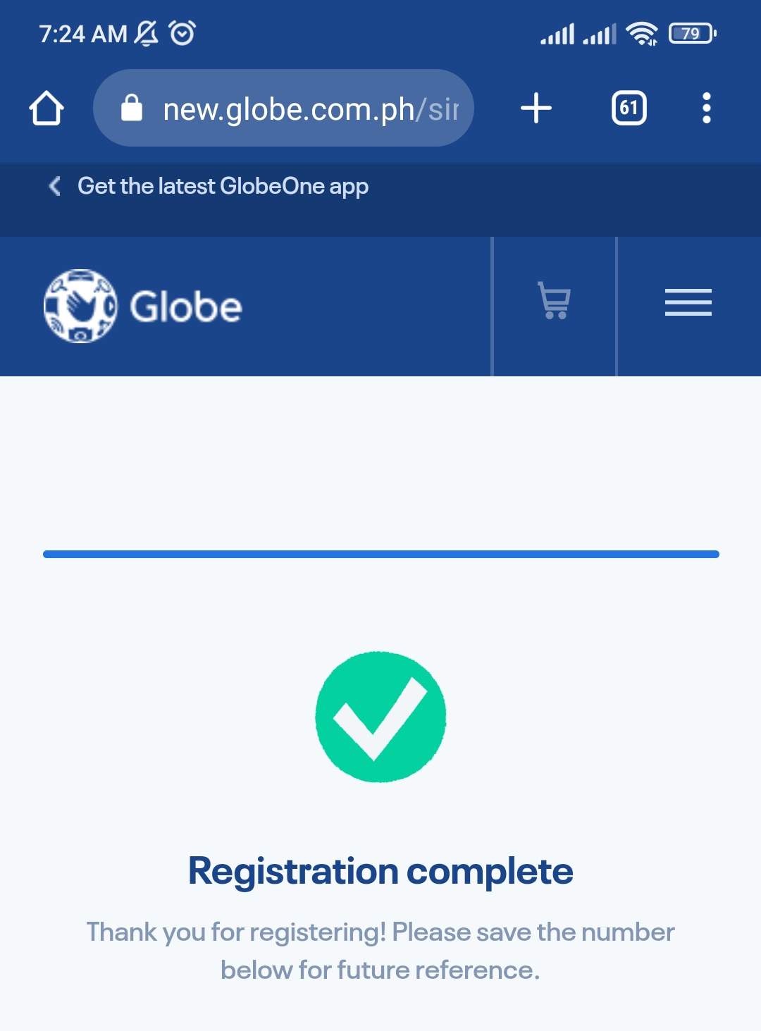 Globe TM - This is how to register in Globe Registration site. | Pinoy  Internet and Technology Forums