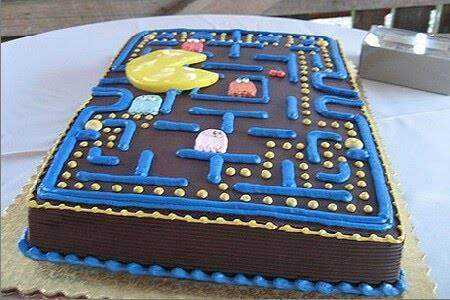Pac man themed cake.jpg