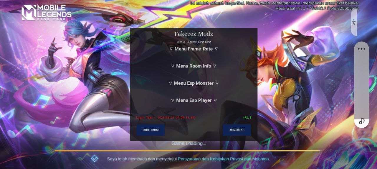 Cheat - [UPDATED] Mobile Legends : Fakecez Mod APK v72.8 | MARCH 23, 2023 |  Working in A13! | Pinoy Internet and Technology Forums
