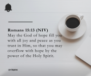 Romans 1513 (NIV) May the God of hope fill you with all joy and peace as you trust in Him, so ...png