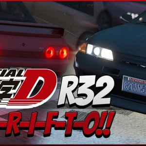 Nissan Skyline GT-R (BNR32) - Grand Theft Auto V | Initial D DORIFTO! - YøùTùbé