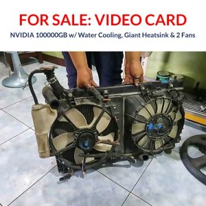 FOR SALE  Videocard