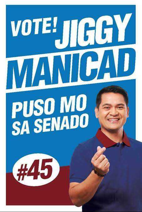 Let's Vote Sir Jiggy Manicad