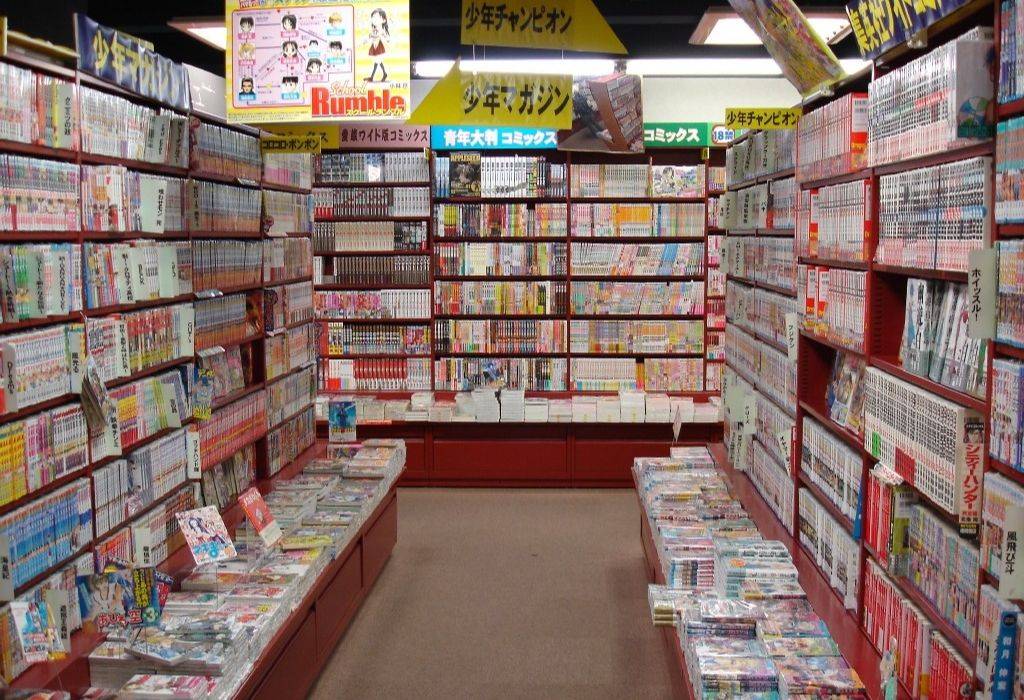 manga store japan