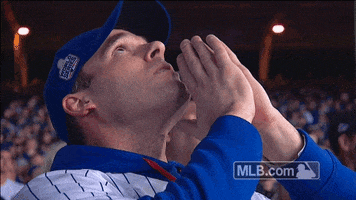 pray chicago cubs GIF by MLB