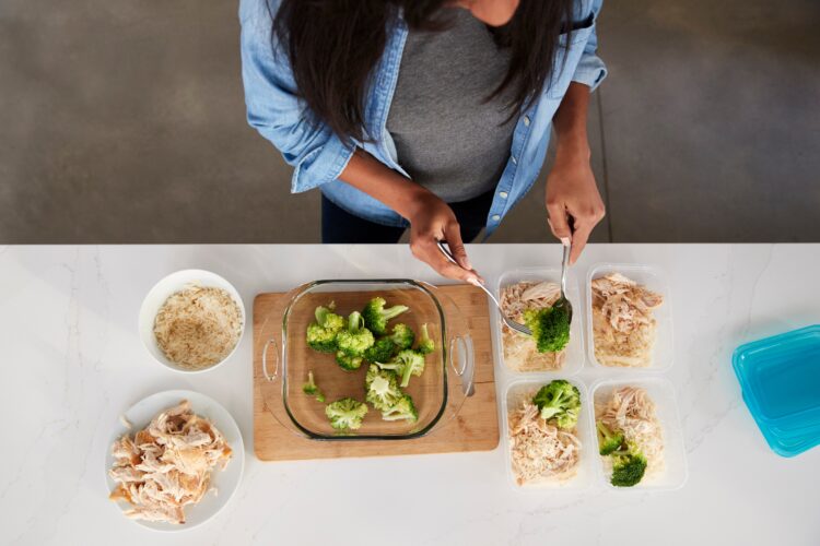 Store your prepped meals in the right containers to make sure they last you all week.
